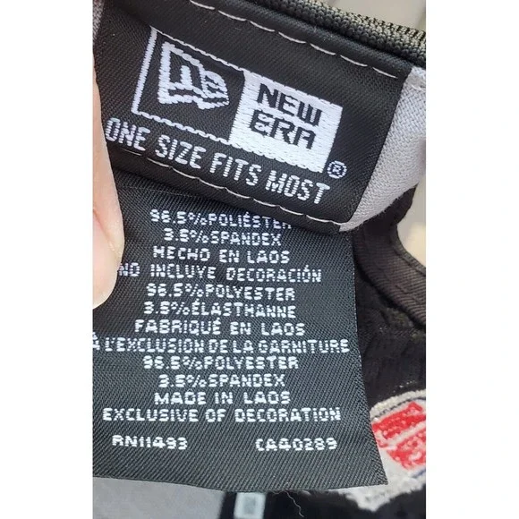 New Era Los Angeles Rams Hat Mens 9FORTY Black Snapback Super Bowl LVI Champions - Picture 10 of 11